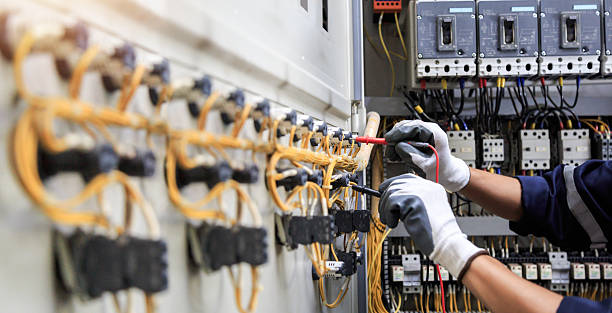 Professional Electrician technician working in Columbus, WI